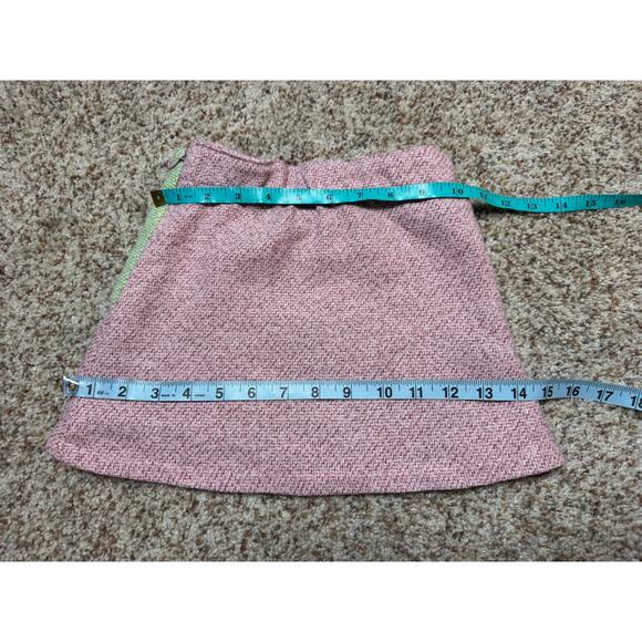 DEUX PAR DEUX Vintage girls skirt, Designer, Paris, size 5, Wool Blend Tweed - Picture 6 of 8